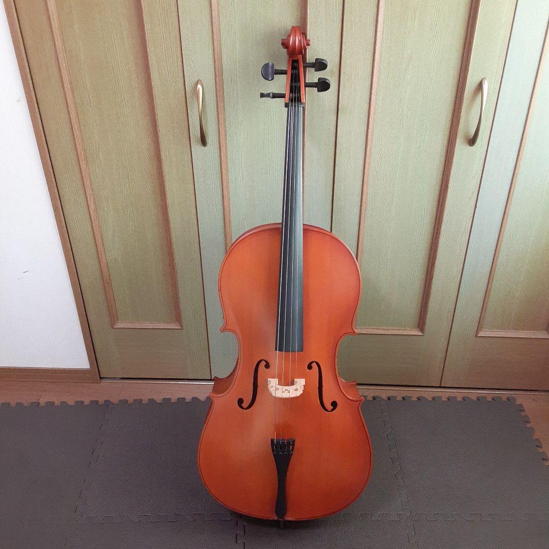 ハルシュタットチェロ 4弦 アーチ型　本体のみ