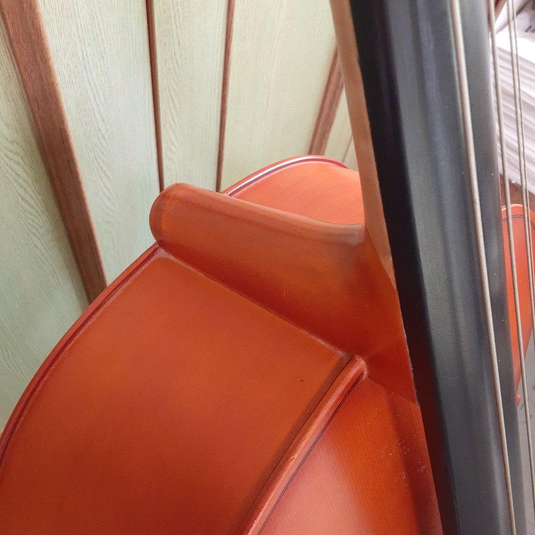 ハルシュタットチェロ 4弦 アーチ型　本体のみ