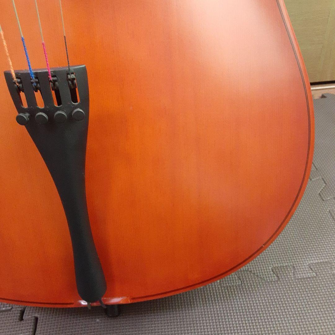 ハルシュタットチェロ 4弦 アーチ型　本体のみ