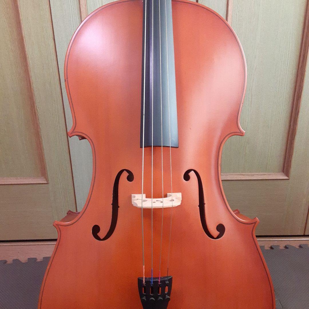 ハルシュタットチェロ 4弦 アーチ型　本体のみ