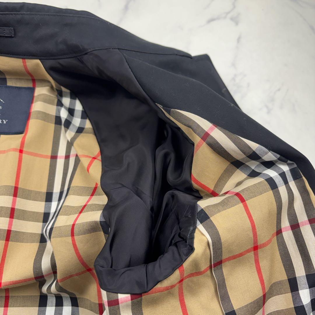 【美品】バーバリーロンドン　ロングステンカラーコート