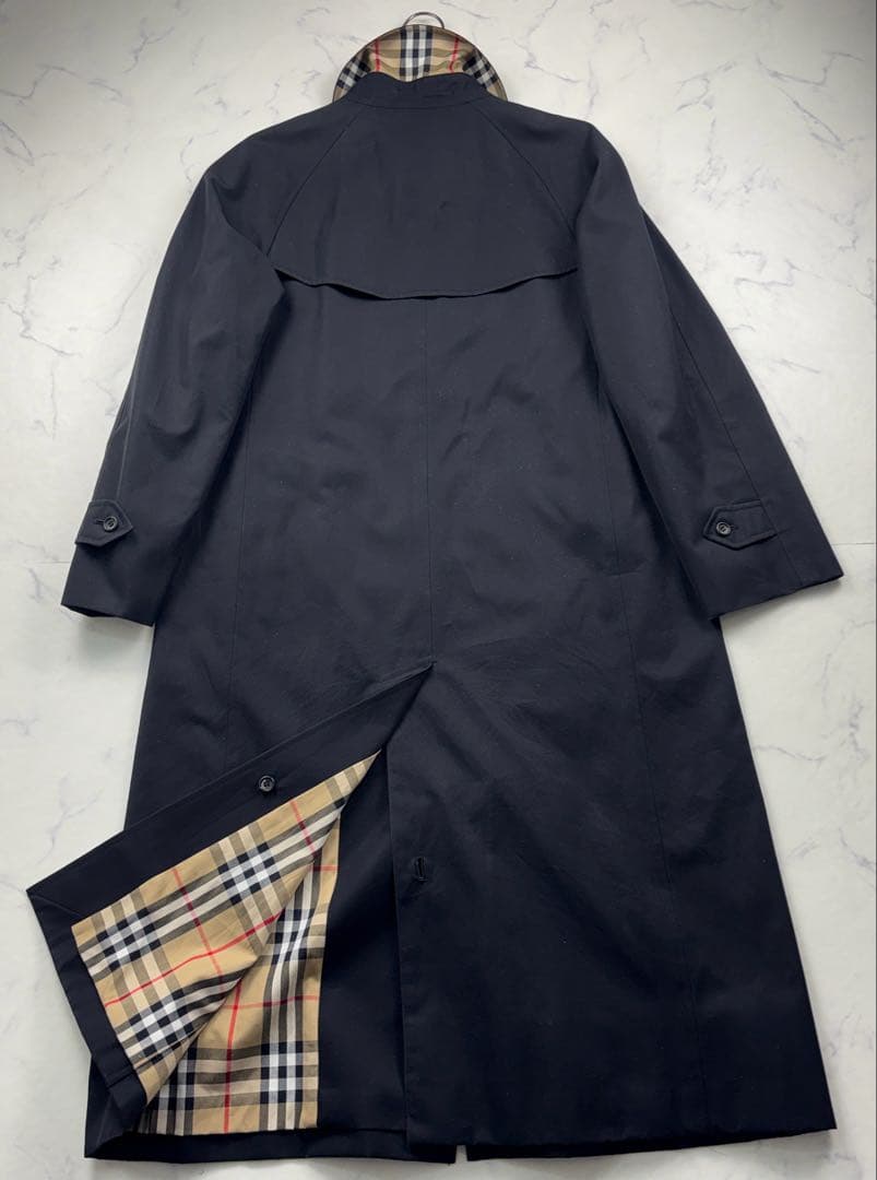 【美品】バーバリーロンドン　ロングステンカラーコート