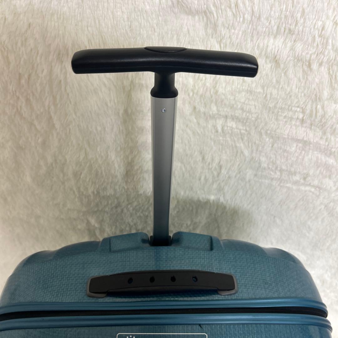 【美品】サムソナイト コスモライト スピナー エメラルドグリーン　68l