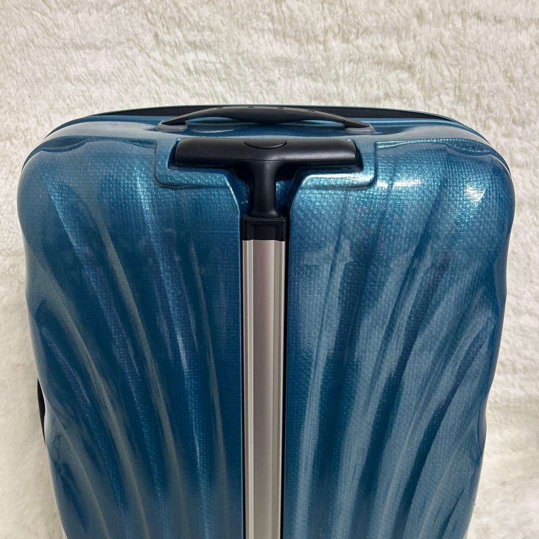 【美品】サムソナイト コスモライト スピナー エメラルドグリーン　68l