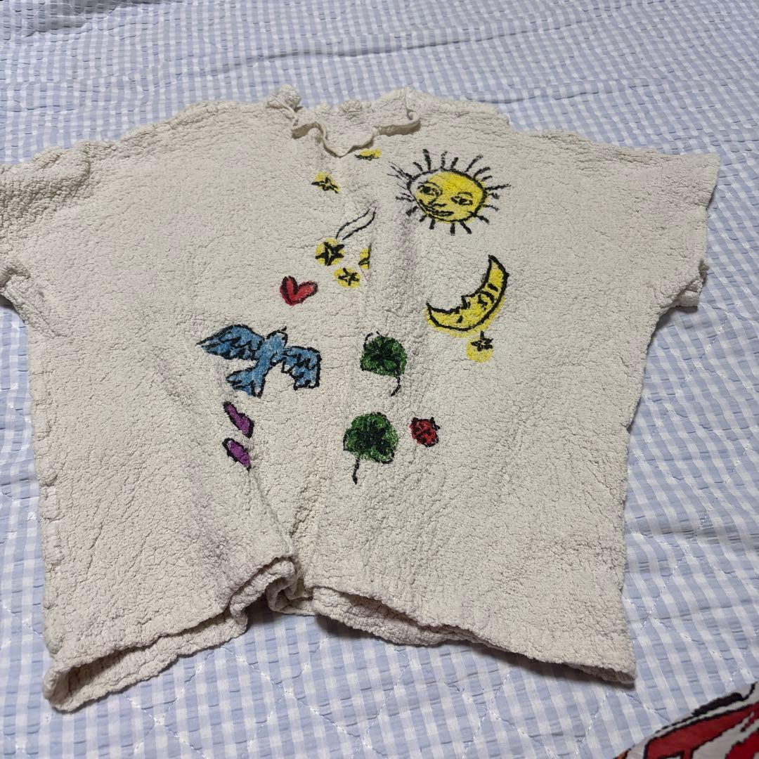 ISSEY MIYAKE me 半袖ボアシャツ