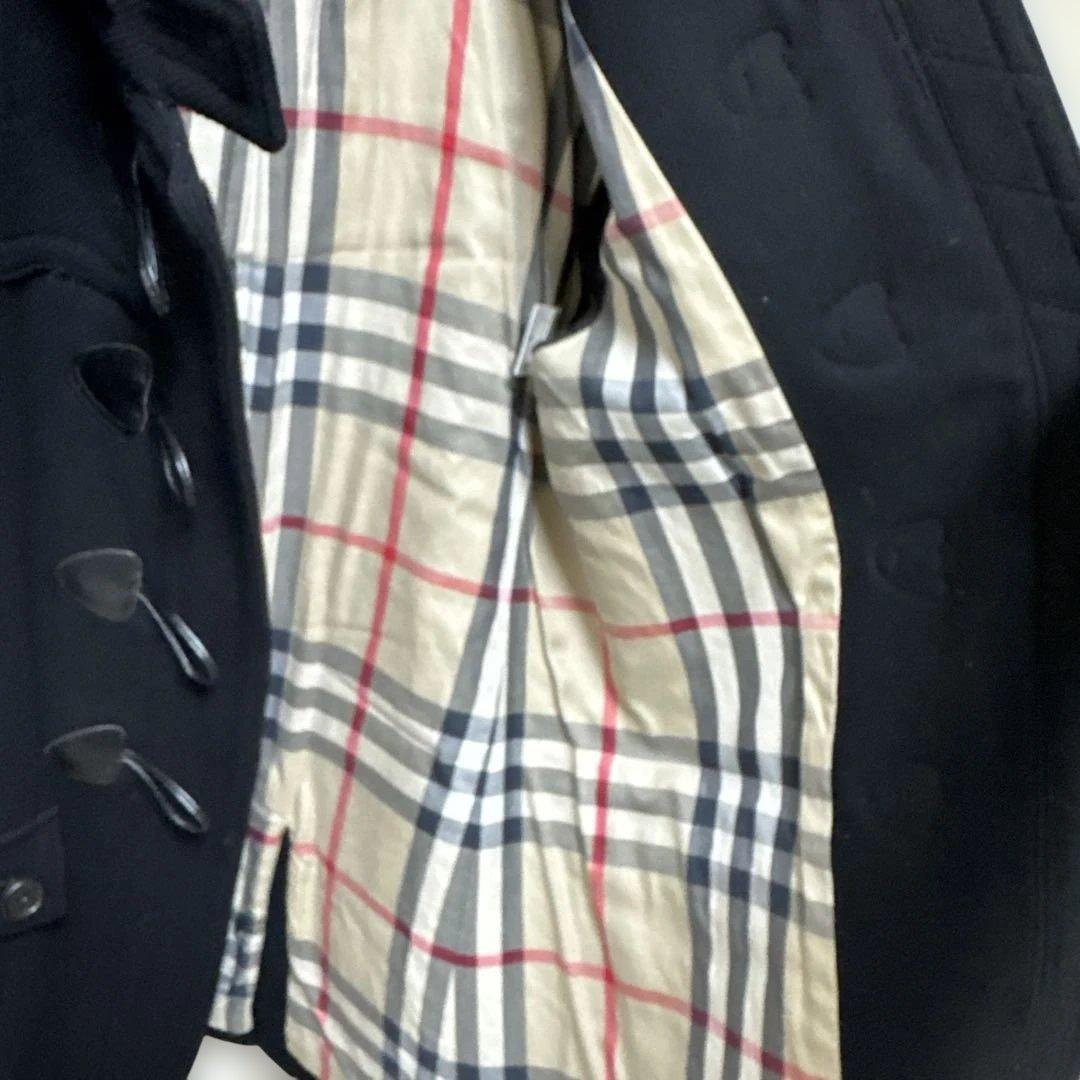 BURBERRY LONDONブラック黒 ダッフルコート 40中古