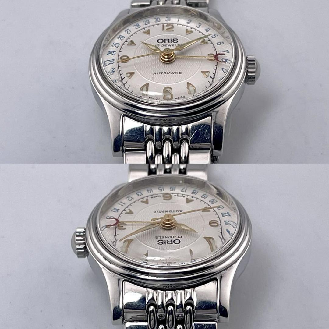 【極美品/稼働】オリス ポインターデイト ビッグクラウン 7405 自動巻 時計