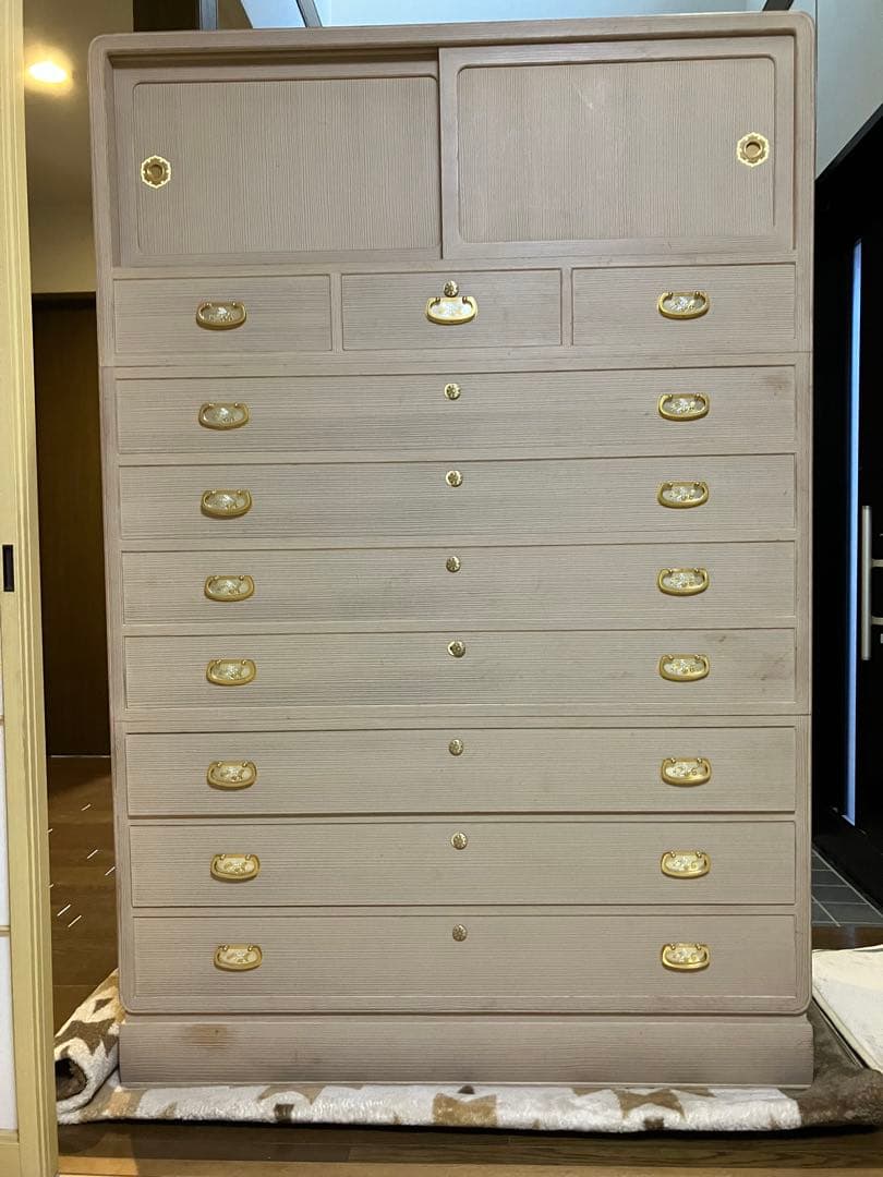 桐箪笥　3段構成