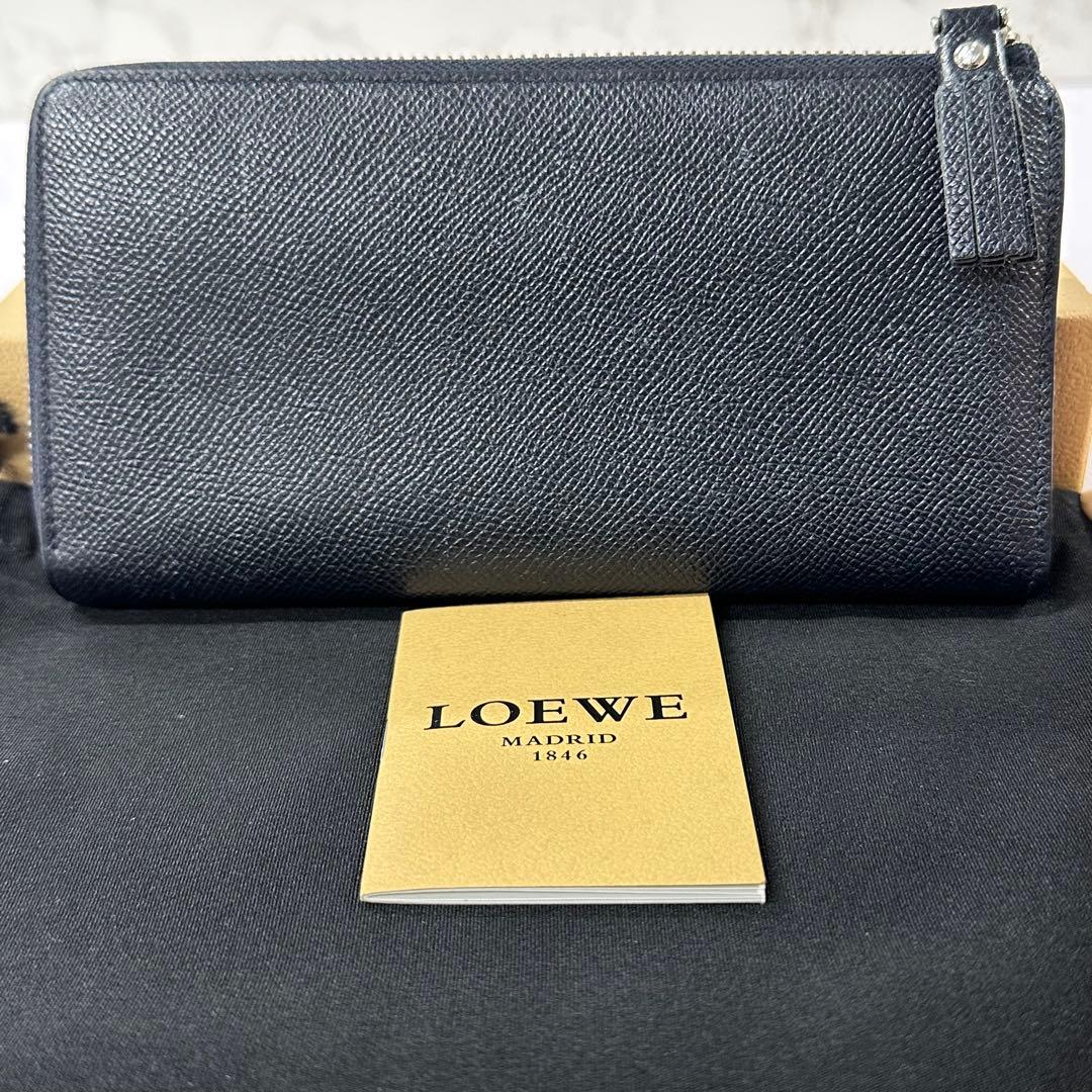 新品同様‼️ ロエベ　LOEWE 財布　長財布　アナグラム