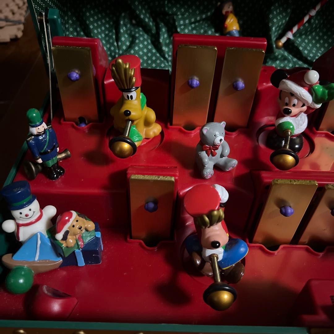 アンティーク　ディズニー　オルゴール　クリスマスソング　 ミッキー