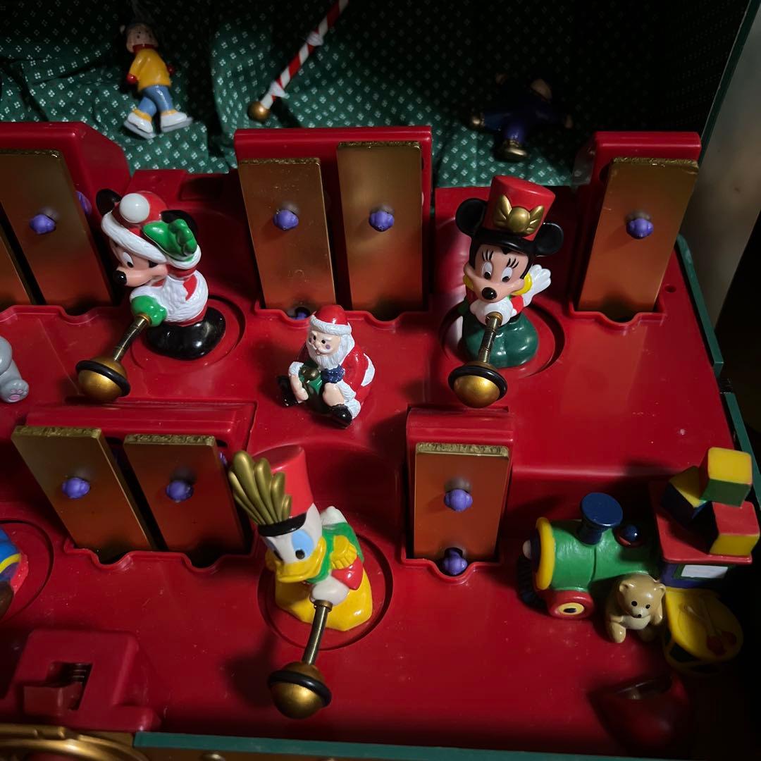 アンティーク　ディズニー　オルゴール　クリスマスソング　 ミッキー