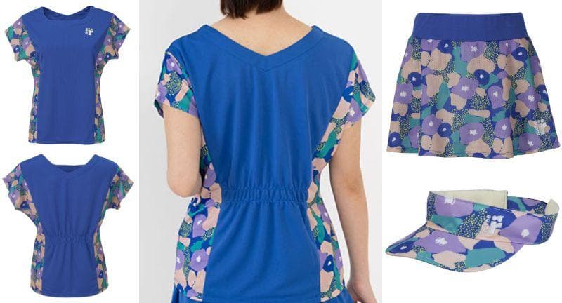 お値下げ！新品ローチェ2025SS　ゲームシャツ＆スコート＆バイザーセット　XL