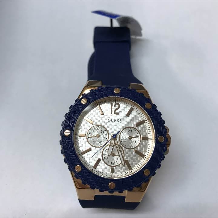 GUESS レディース 腕時計 ネイビーブルー U0452L3 電池交換無し