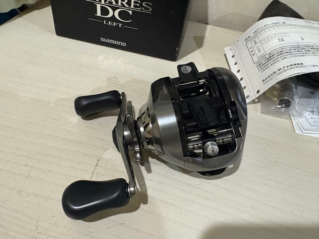 ★☆シマノ 16アンタレス DC レフト　未記入保証書