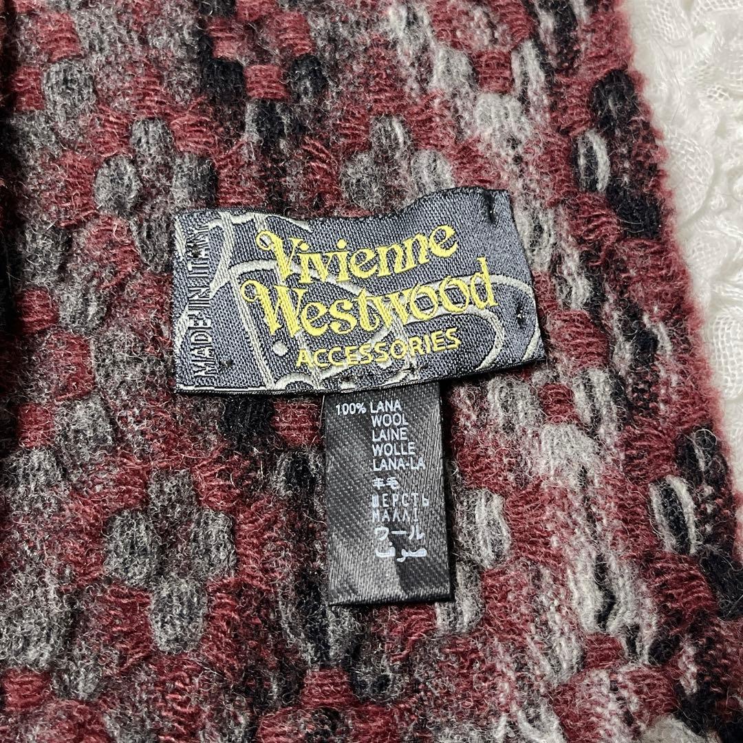 Vivienne Westwood マフラー　編み込み　ヴィヴィアン　オーヴ