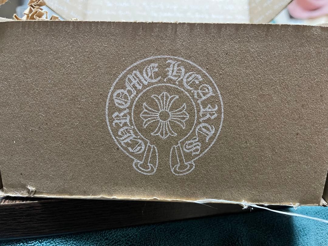 クロムハーツ　シリコン　クリア　クロス　ネックレス　正規品