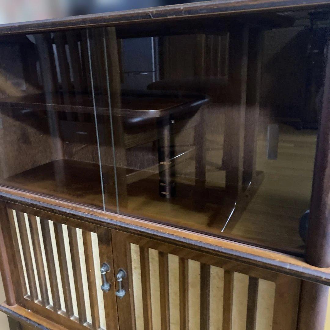 昭和レトロ 茶箪笥 小さいサイズ 1点 サイドボード　キャビネット