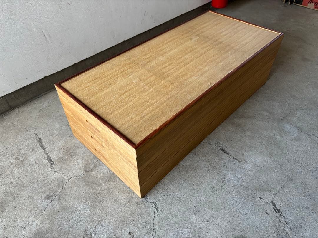 【値下げ！】桐箪笥・大容量天然木収納ボックス