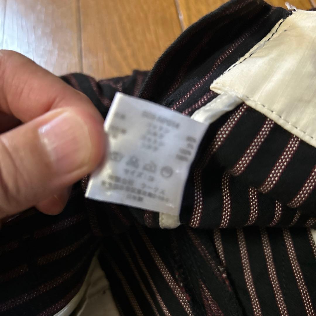 カ*0様 当時物ナンバーナイン09SSHEROES期ストライプパンツ3宮下