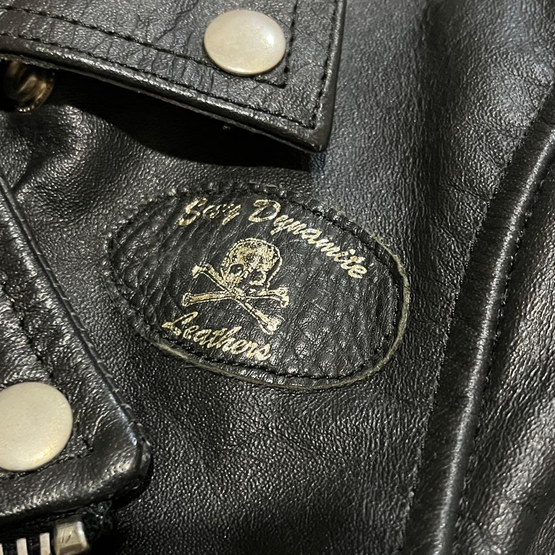 セクシーダイナマイトロンドン ライダースジャケット 牛革　本革ジャケット