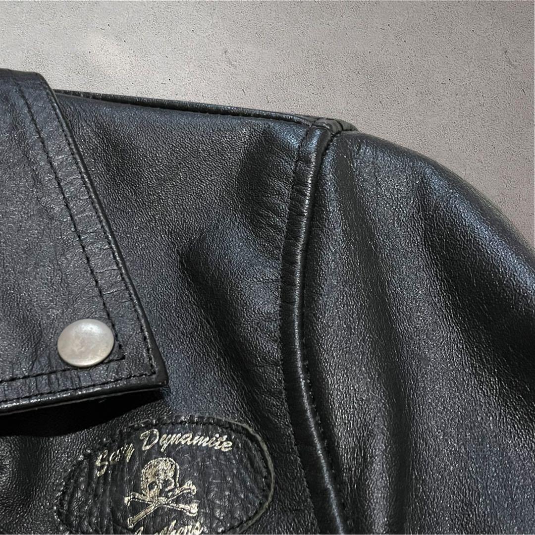 セクシーダイナマイトロンドン ライダースジャケット 牛革　本革ジャケット