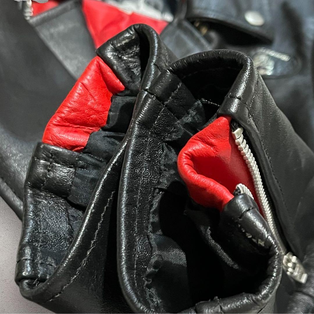 セクシーダイナマイトロンドン ライダースジャケット 牛革　本革ジャケット