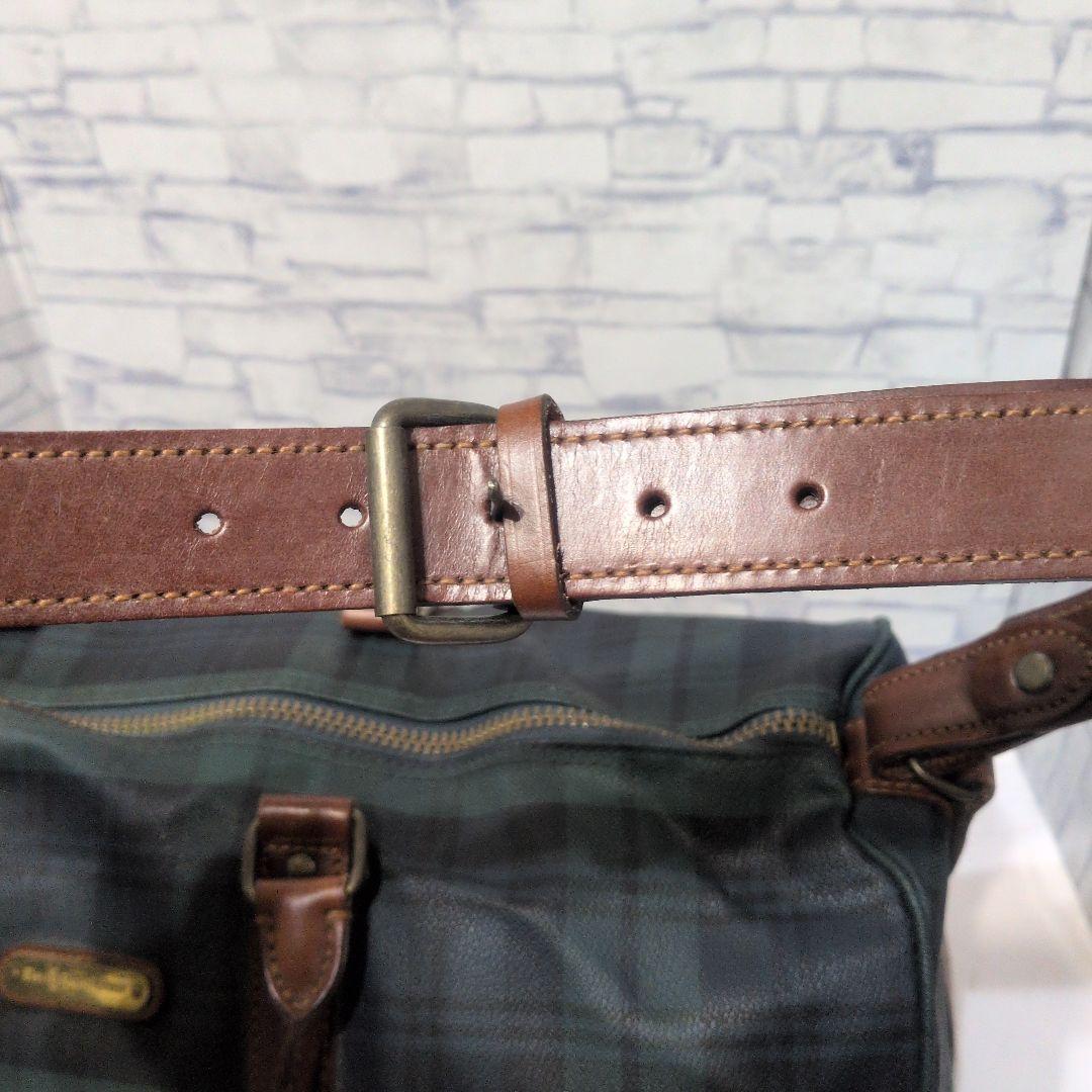 ポロラルフローレン　ボストンバッグ　ショルダーベルト付