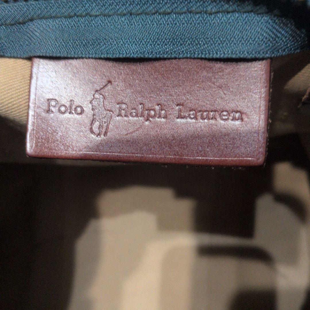 ポロラルフローレン　ボストンバッグ　ショルダーベルト付