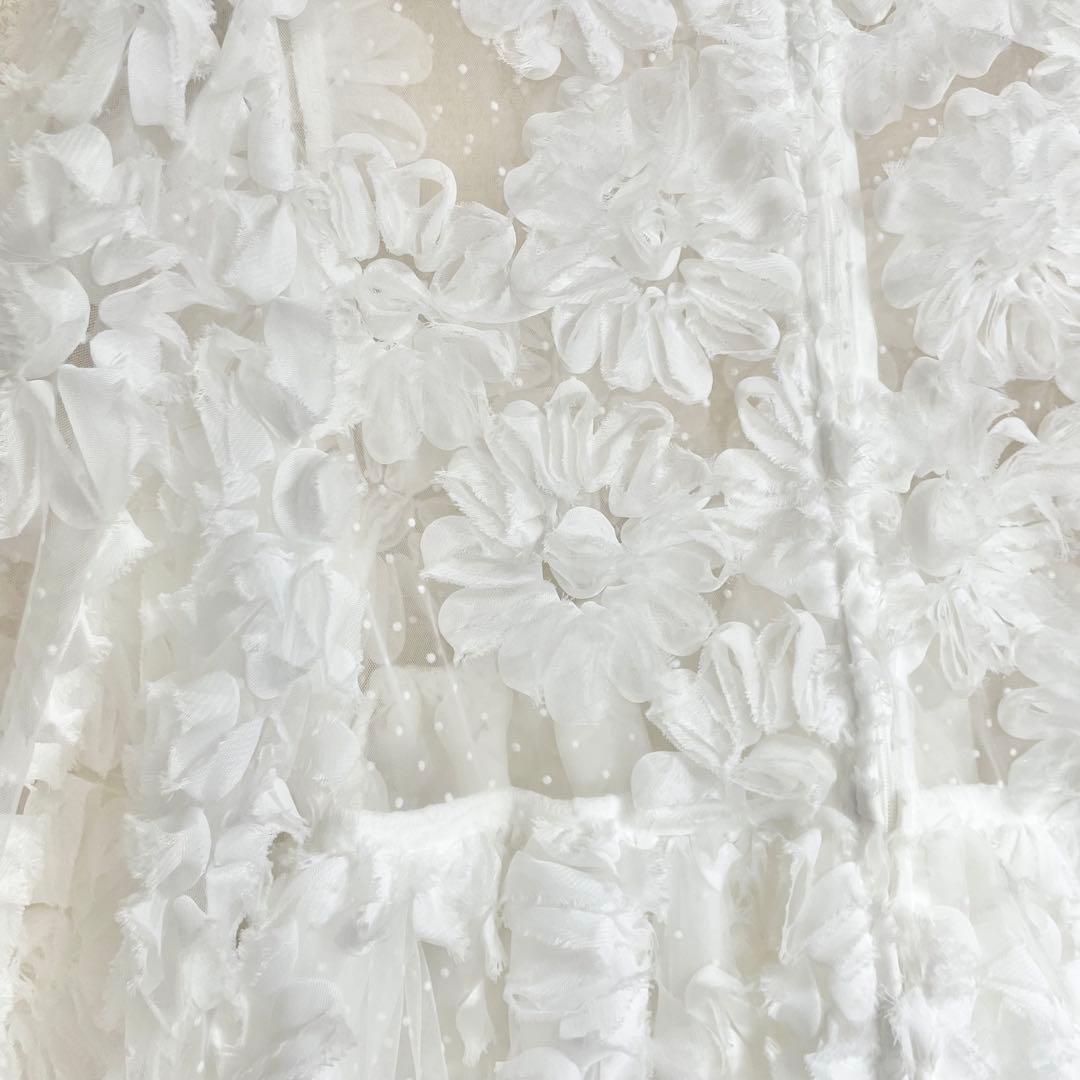 acka flower peplum blouse ブラウス