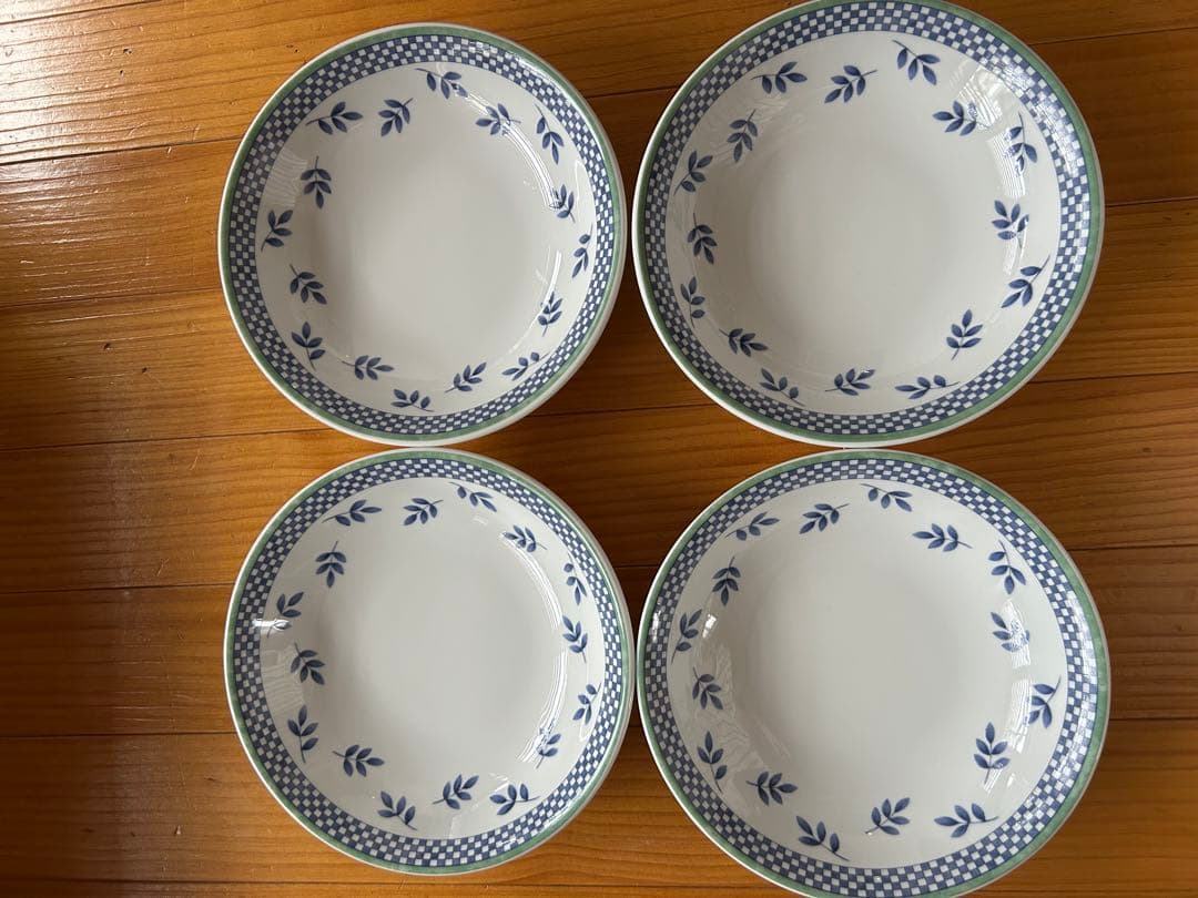 ちこ　Villeroy＆Boch パスタボウル　23cm 4枚セット