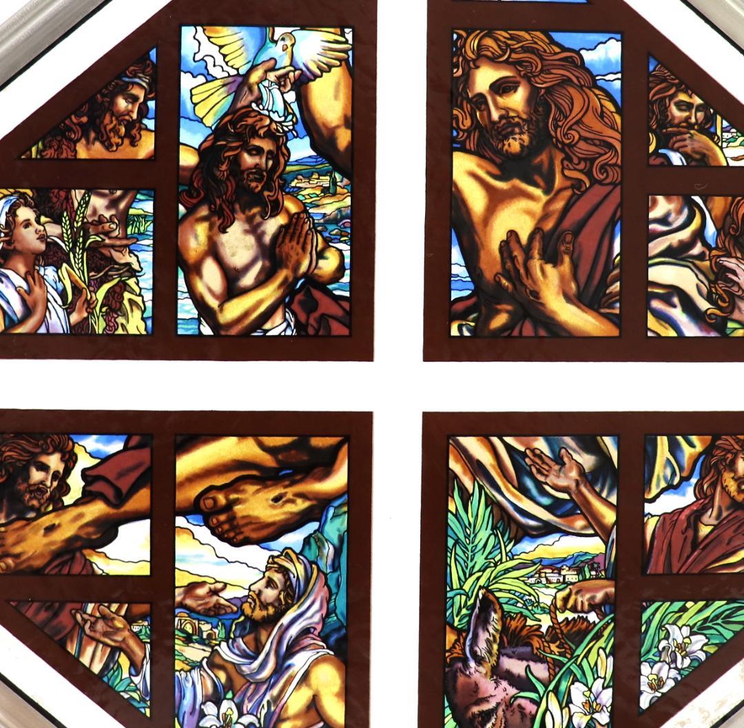 新品 グラスマスターズ社 ヴィンテージ ステンドグラス ベサニー・ルーテル教会