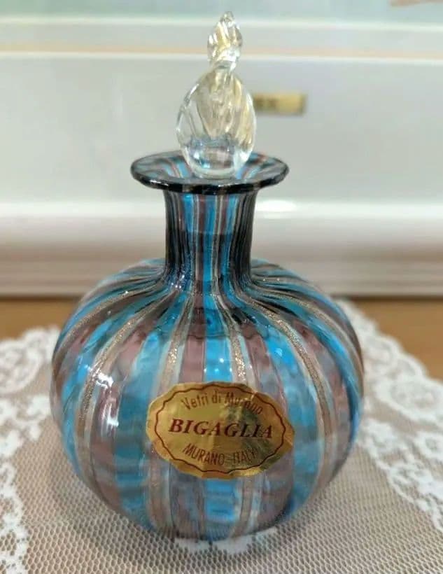 ベネチアンガラス　ムラーノ　香水瓶