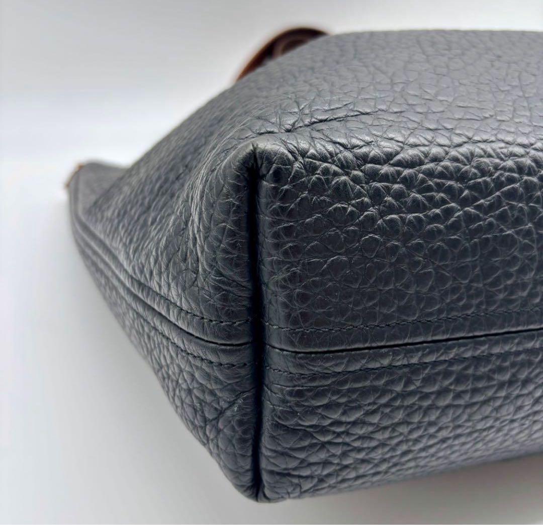 エンダースキーマ ピアノバッグ ミディアム トート レザー 黒