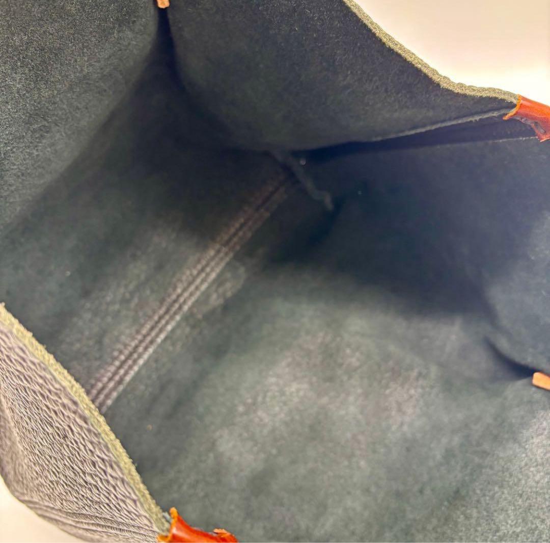 エンダースキーマ ピアノバッグ ミディアム トート レザー 黒