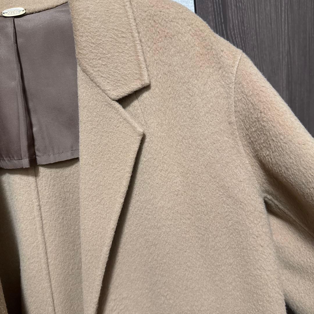 victorianシャギーコート キャメル