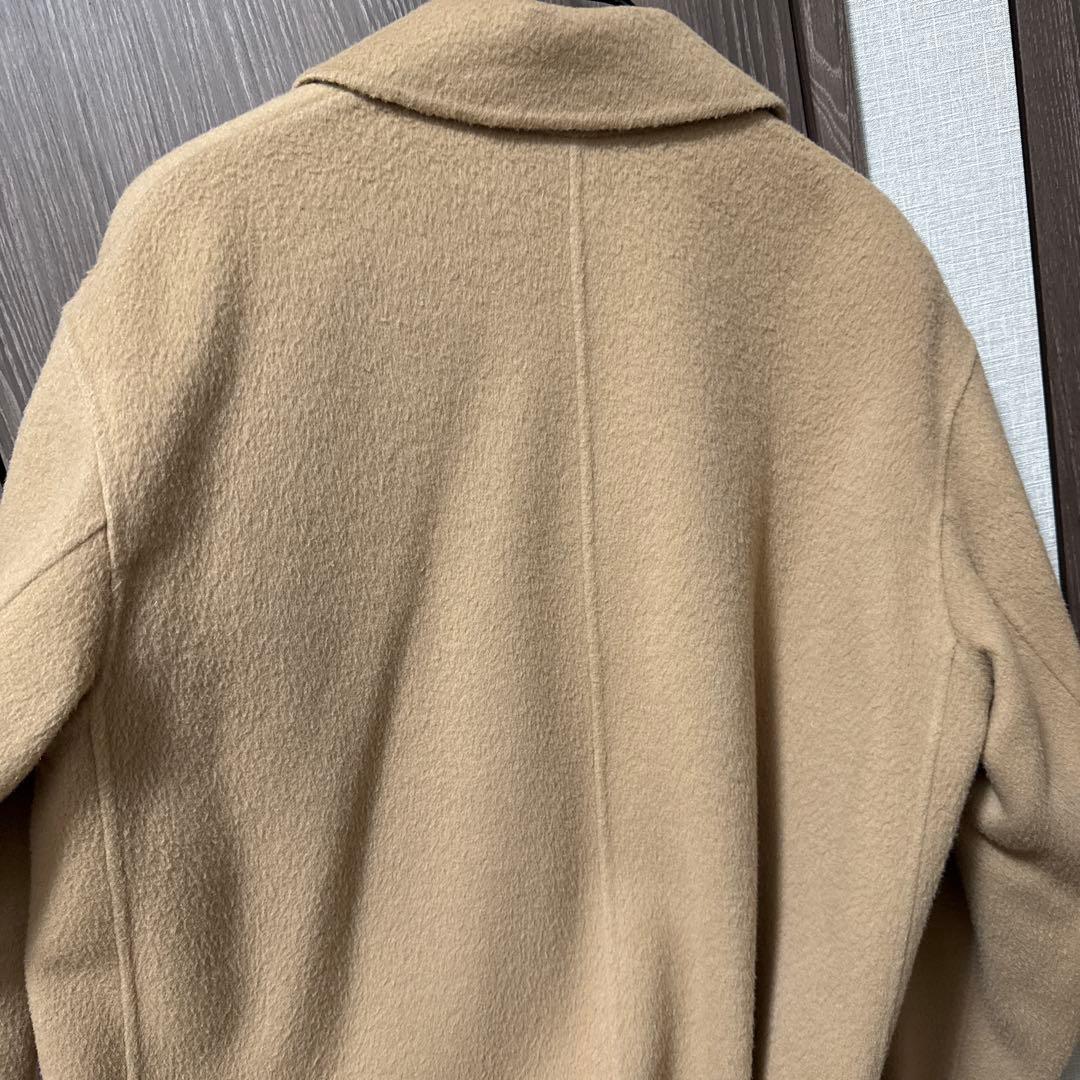 victorianシャギーコート キャメル