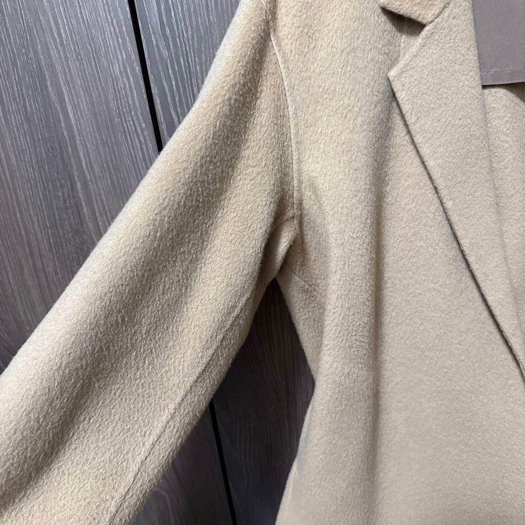 victorianシャギーコート キャメル