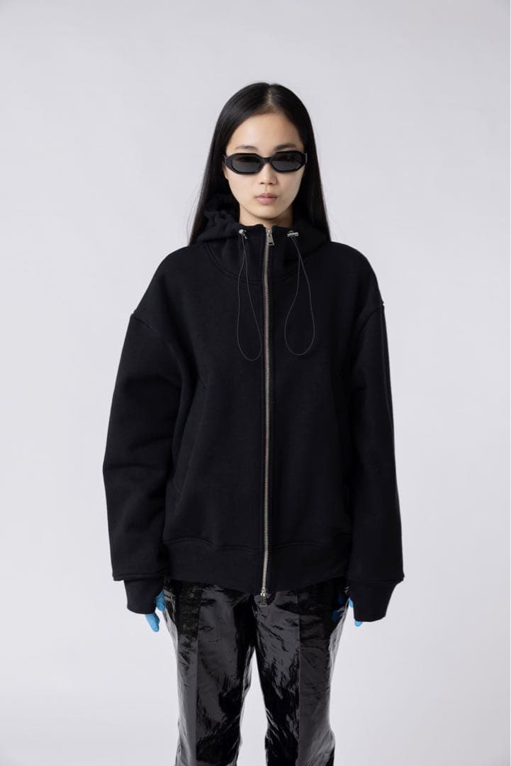 トップス OUAT ASTRO PARKA BLACK