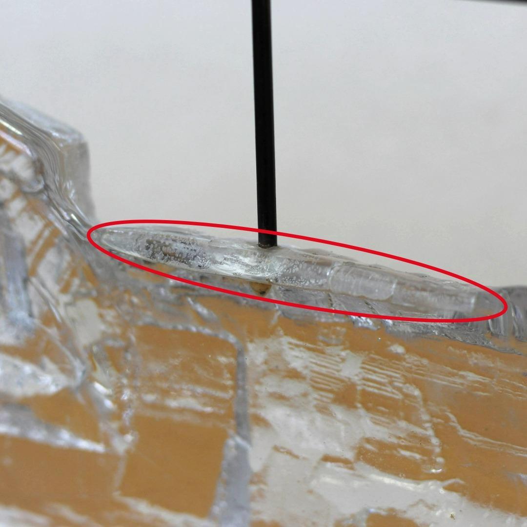 【貴重】エリックホグラン　Erik Hoglund　ライオン ガラスオブジェ03