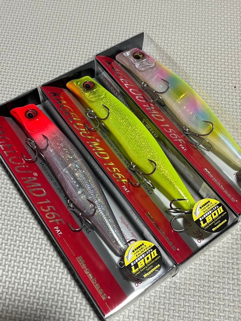 メガバス　カゲロウ　156F シーバス　ミノー　ルアー　フローティングミノー