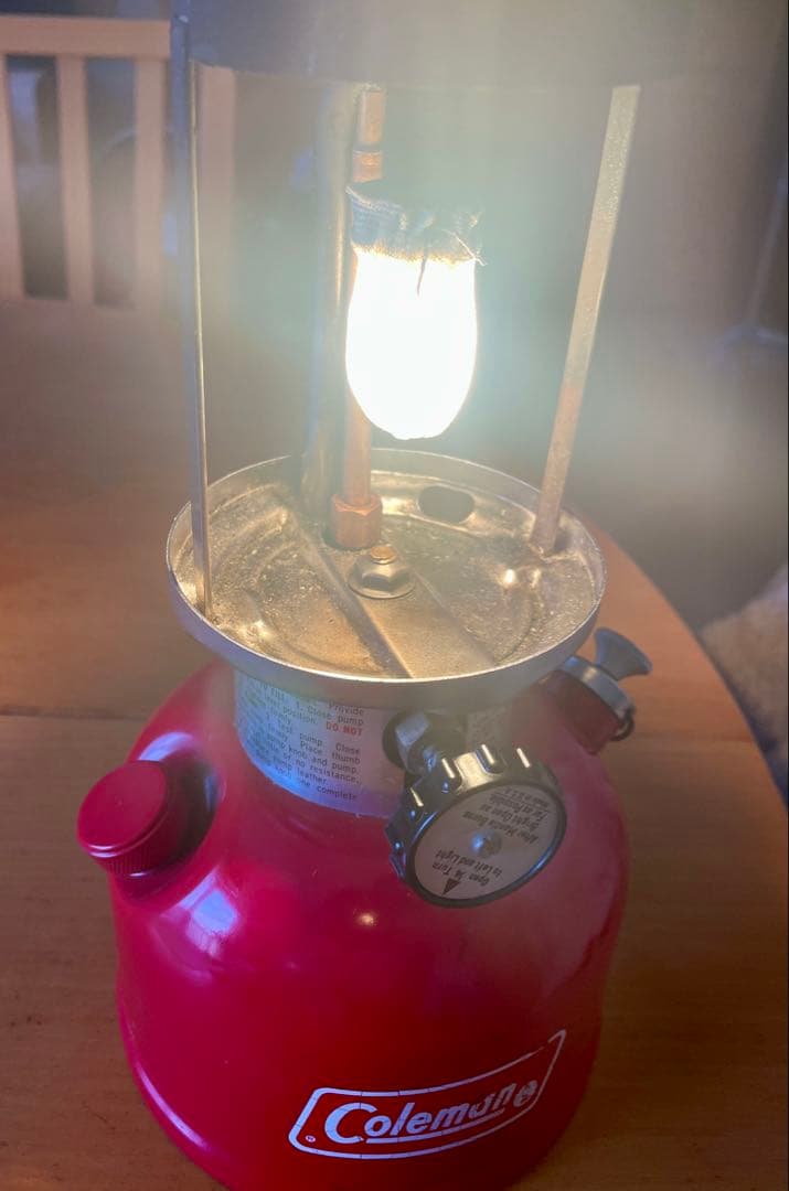 コールマン ランタン 200A 1974年11月 ブラックダイアル 少し値下げ