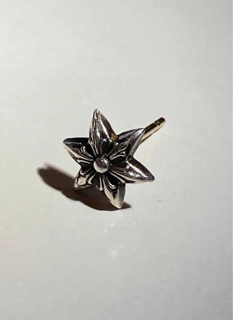 ChromeHearsクロムハーツ タイニースター ピアスオールドクロム90年代