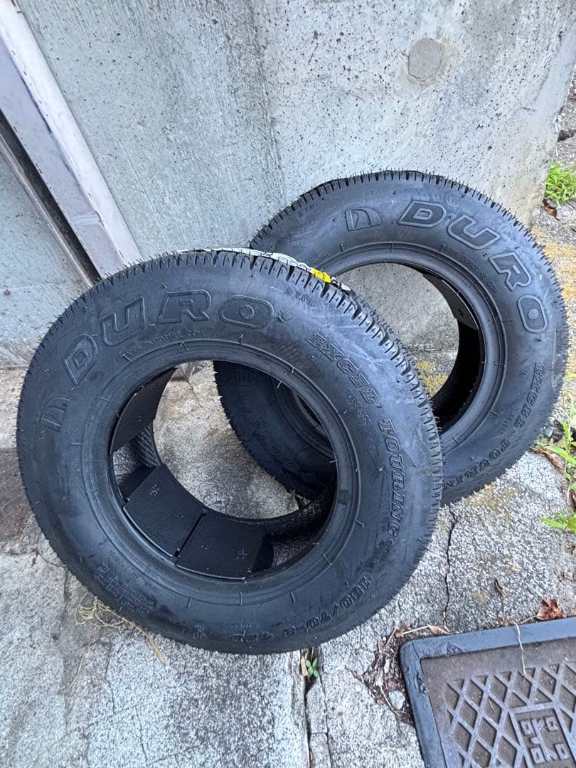 ⚡️8/24まで値下げ⚡️新品DUROタイヤ 130/70-8 42L TL 2本