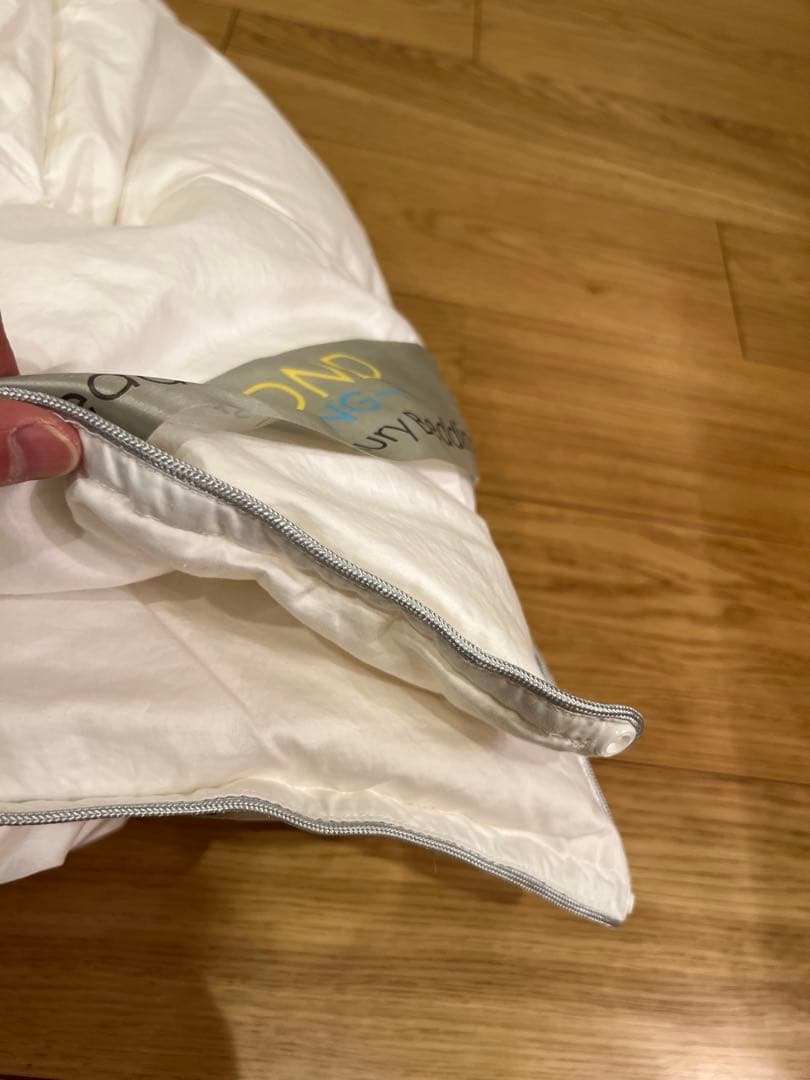 DIAMOND ハンガリー グースダウン2枚合わせセット ダブル　超長綿100%