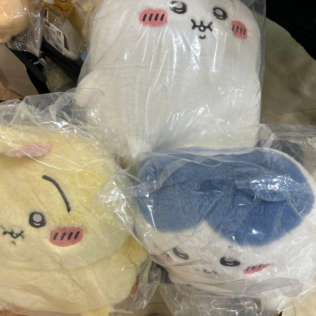 ぼっちゃり　ちいかわ　抱っこぬいぐるみ3種類セット　ぬいぐるみ　ぽっちゃり
