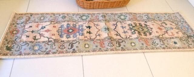 【新品】アンソロポロジー ペルシャ風 274cm ロングランナーラグ マット