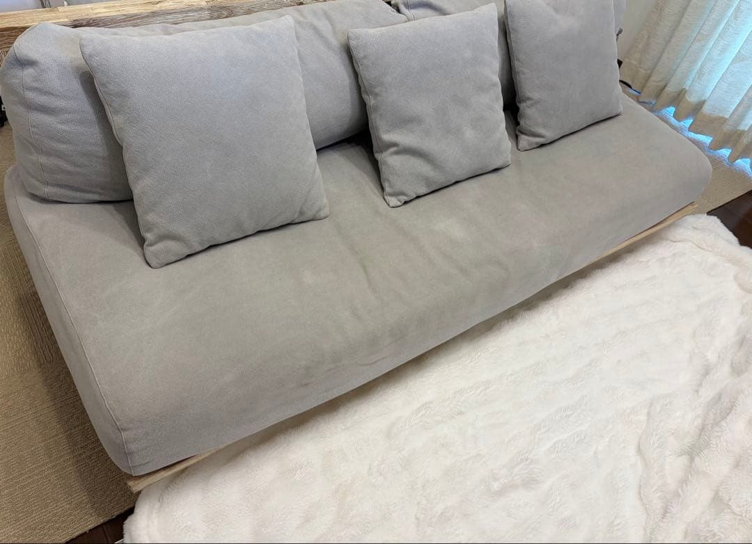 unico Lana(ラナ)ソファー　３人がけ