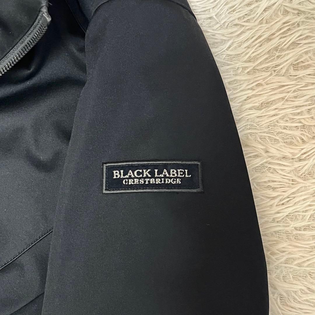 【未使用級】ブラックレーベルクレストブリッジ テクニカルジャージーシェルパーカー