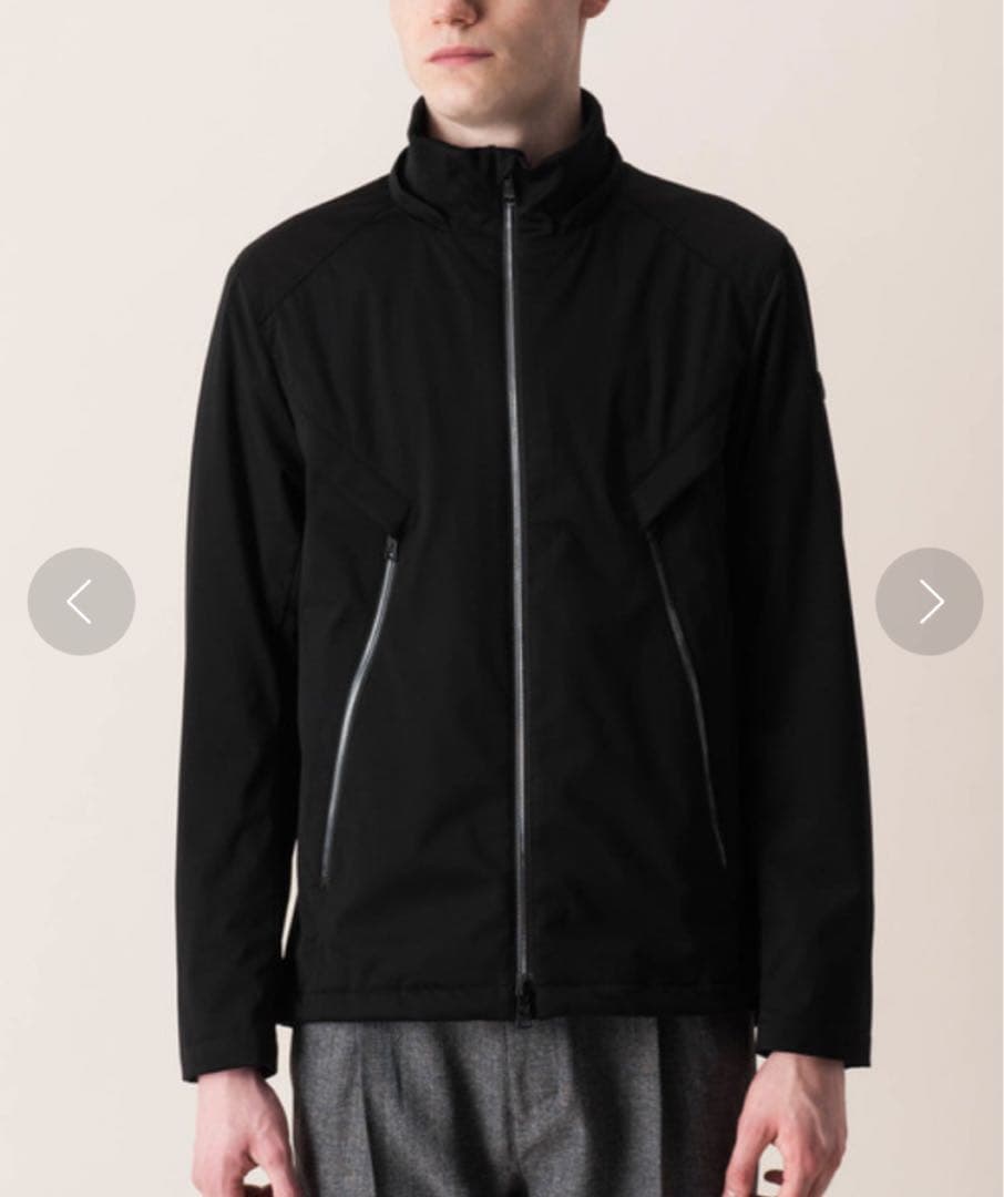 【未使用級】ブラックレーベルクレストブリッジ テクニカルジャージーシェルパーカー