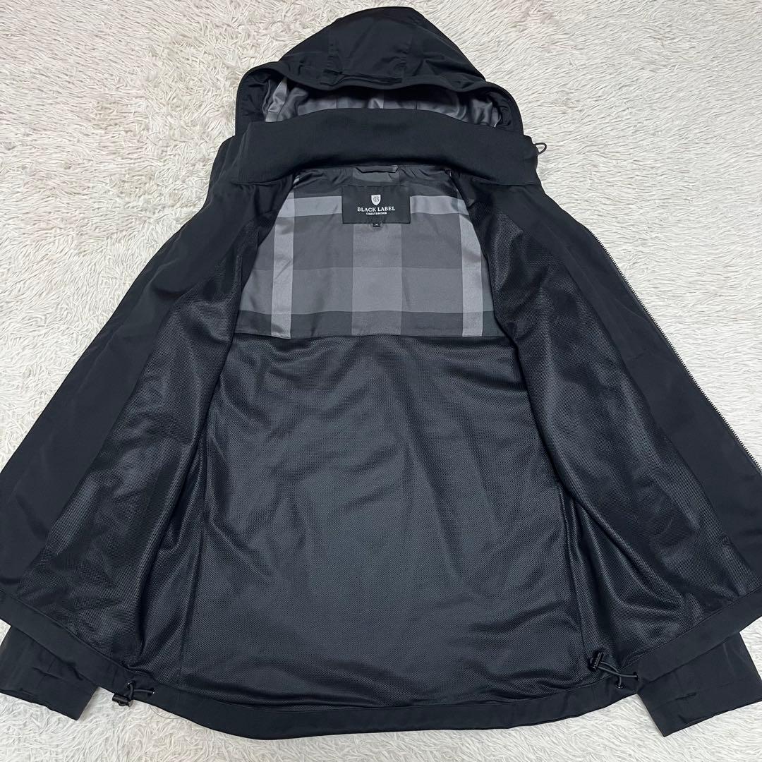 【未使用級】ブラックレーベルクレストブリッジ テクニカルジャージーシェルパーカー